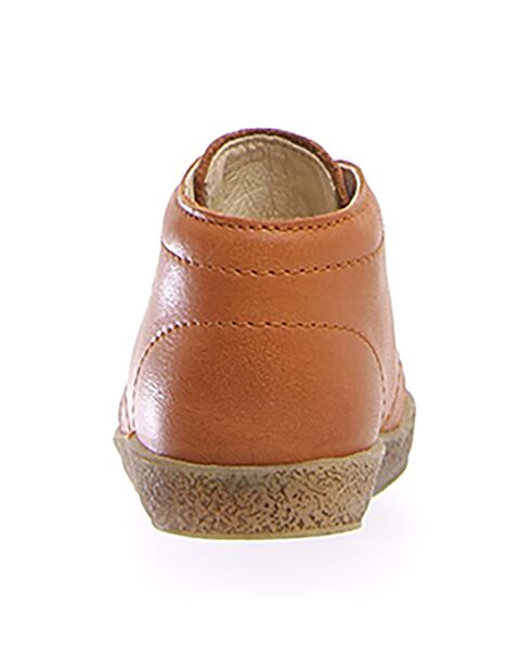 Bottillons en Cuir Conte cognac