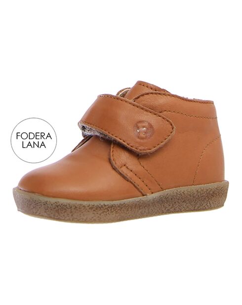 Stiefeletten Conte cognac aus Leder