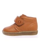 Conte cognac leren laarsjes