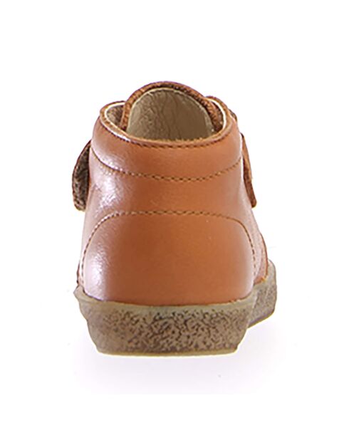 Stiefeletten Conte cognac aus Leder