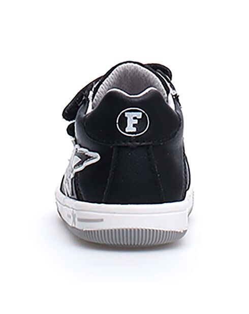 Baskets en Cuir Frankie noires