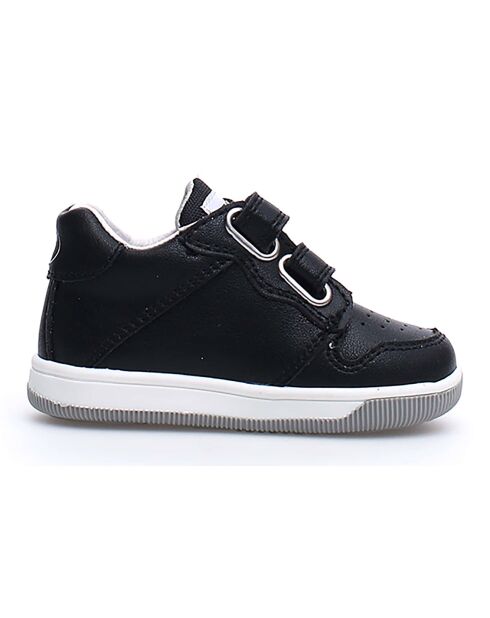 Baskets en Cuir Frankie noires