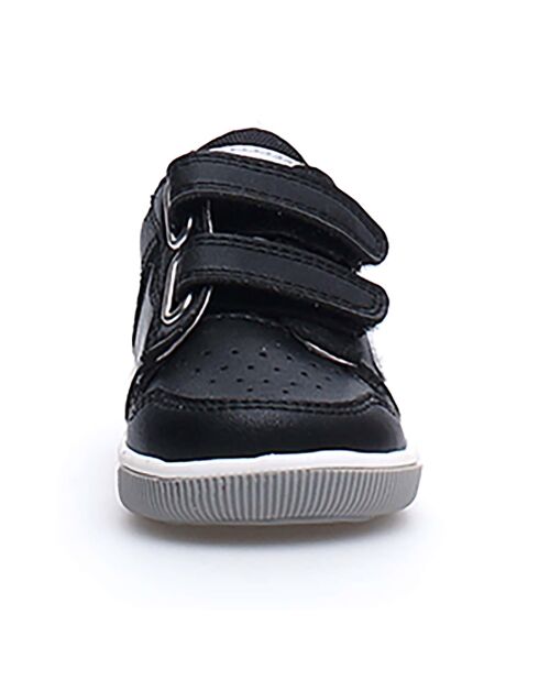 Baskets en Cuir Frankie noires