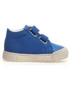 Baskets en Cuir Gazer bleues