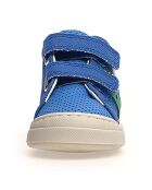 Baskets en Cuir Gazer bleues