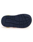 Grijs/witte Hack lederen sneakers