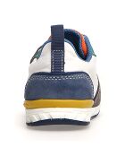 Grijs/witte Hack lederen sneakers