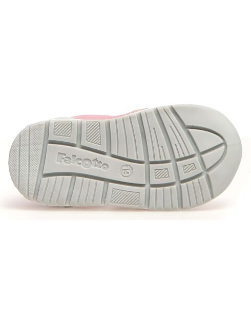 Sneakers Hack aus Leder in Rosa