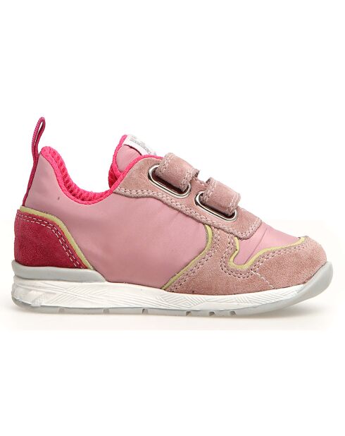 Sneakers Hack aus Leder in Rosa