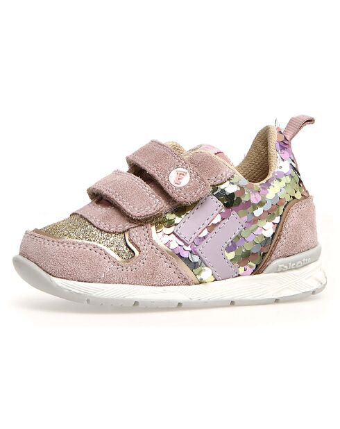 Old Pink Hack Ledersneaker