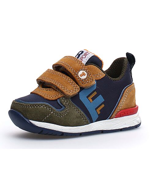 Hack Marine sneakers van leer