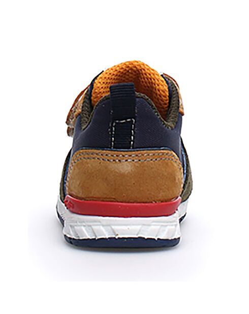 Hack Marine sneakers van leer