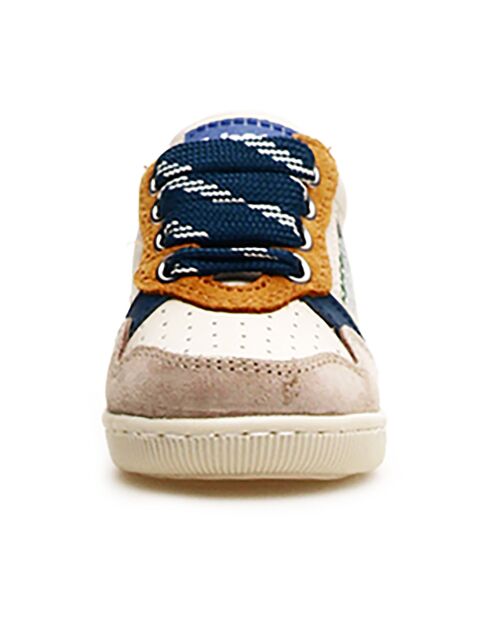 Sneakers Klip in pelle beige/ecru
