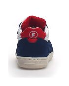 Baskets en Cuir Klip bleu/blanc