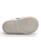 Baskets en Cuir Klip marine/blanc/jaune