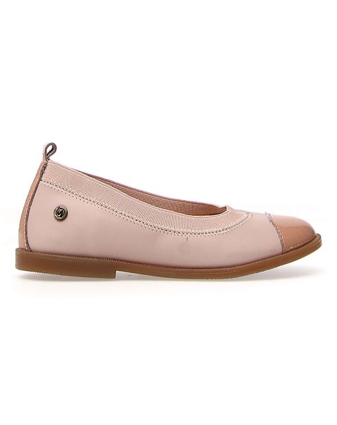 Rosafarbene Lopel Lederballerinas