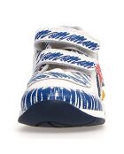 Baskets en Cuir New Ferdi blanc/bleu/rouge