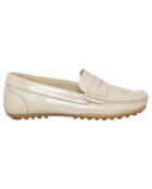 Mocassins en Cuir Piacenza beige