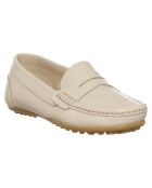 Mocassins en Cuir Piacenza beige