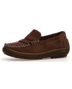 Mocassins en Cuir Polo marron