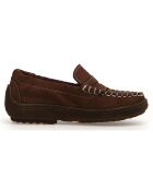 Mocassins en Cuir Polo marron