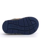 Baskets en Cuir Zak marine/kaki