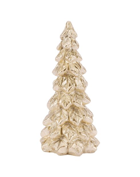 Arbre De Noel doré - 9x9x17 cm