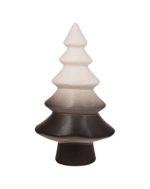 Arbre De Noel anthracite - 9.5x9x16.5 cm