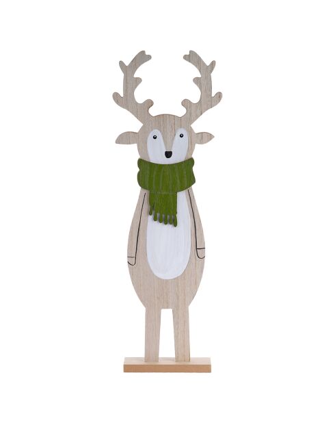 Cerf naturel - 16x5x47 cm