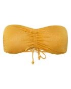 Haut de maillot de bain bandeau Étincelle jaune