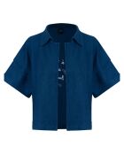 Chemise de plage éponge bleue