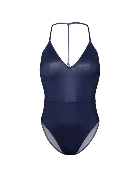 Costume da bagno intero blu Joie