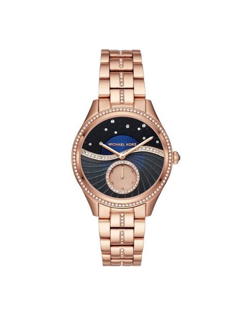 Montre Femme en Acier rose doré