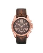 Montre Femme en Cuir marron