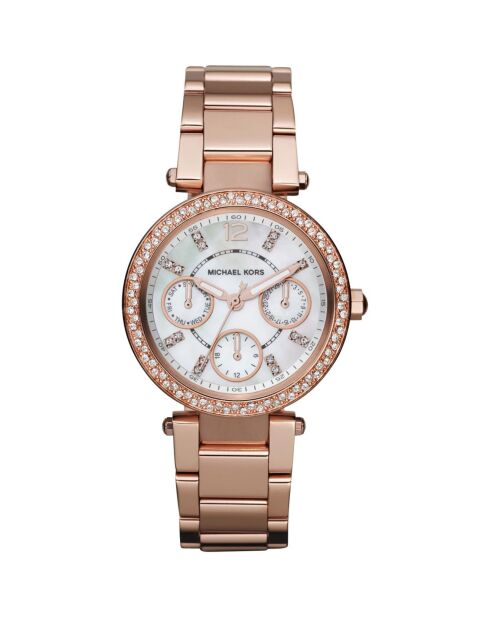 Montre Femme en Acier rose doré