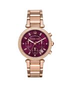 Montre Femme en Acier rose doré