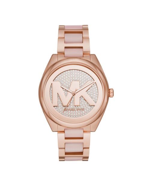 Montre Femme en Acier rose doré