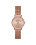 Montre Femme en Acier rose doré