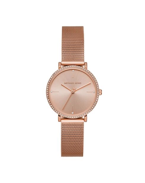 Montre Femme en Acier rose doré