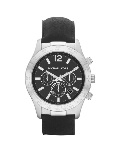 Montre Homme en Cuir noire