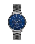 Montre Chronographe Homme en Acier argentée