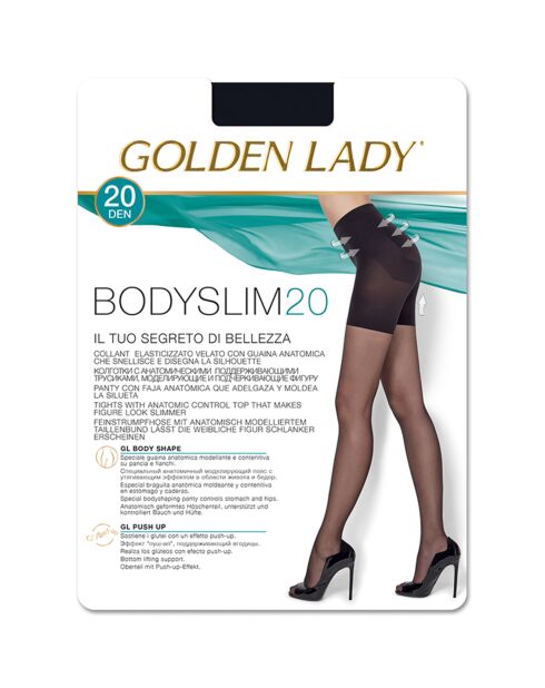 Collants Bodyslim 20 deniers noirs