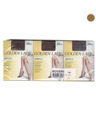 3 Paires de Collants Gipsy 20 deniers marron