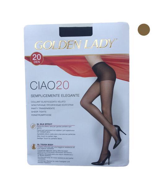 Collants Ciao 20 deniers marron