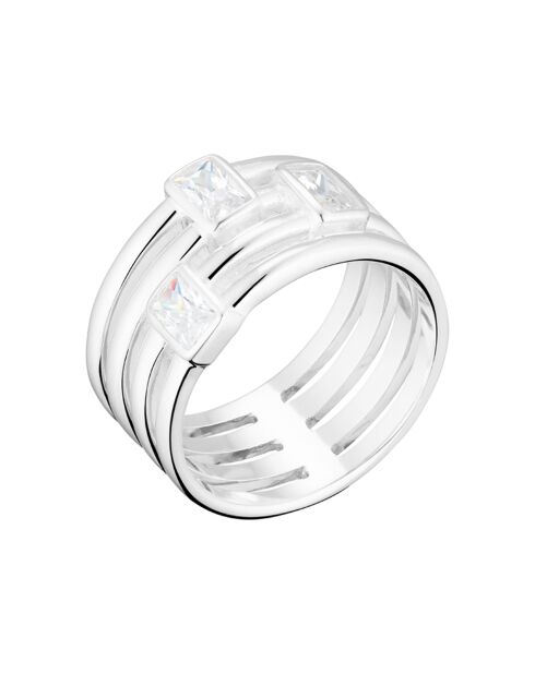 Bague en Argent & Zircone