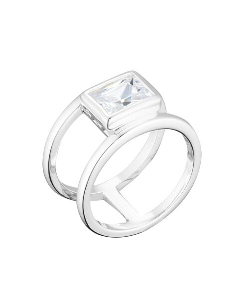 Bague en Argent & Zircone