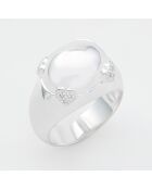 Bague en Argent & Zircone