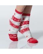 Chaussettes courtes rouges