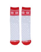 Chaussettes courtes rouges