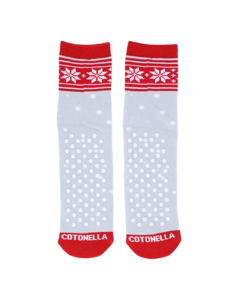 Chaussettes courtes rouges